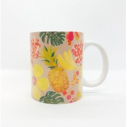Mug - Ananas/Fleurs