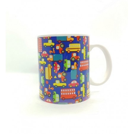 Mug - Camions et voitures multi