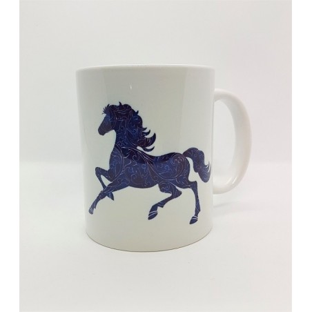 Mug - Cheval bleu