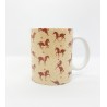 Mug - Cheval fond beige