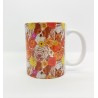 Mug - Chiens et fleurs multi