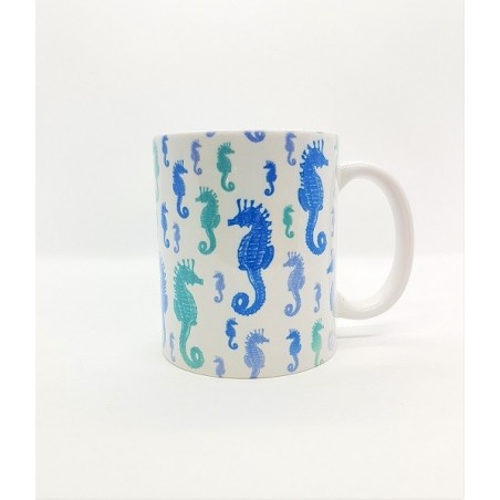 Mug - Hyppocampe bleu