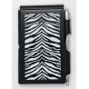 Bloc-note ZEBRE Noir - Wellspring
