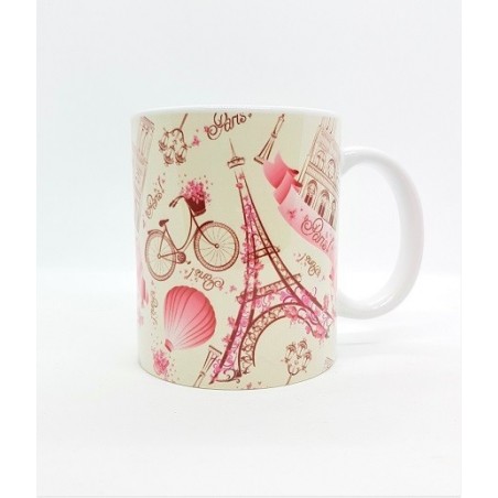 Mug - Paris rose
