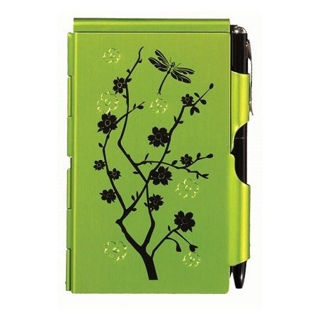 Bloc-note FLEURS Verte - Wellspring - Achat en ligne - Jaines