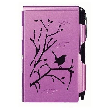 Bloc-note OISEAU Violet - Wellspring - Achat en ligne - Jaines