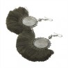 Boucles d'oreilles LENO Vert Kaki - The Moshi