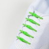 Lacets Silicone Vert - Hickies