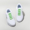 Lacets Silicone Vert - Hickies