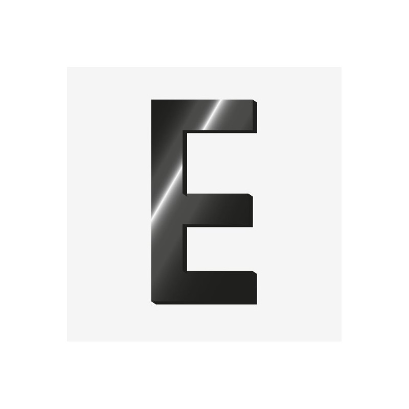 Lettre adhesive "E" - Legami