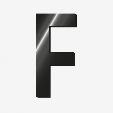 Lettre adhesive "F" - Legami