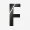 Lettre adhesive "F" - Legami