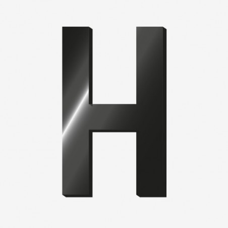 Lettre adhesive "H" - Legami