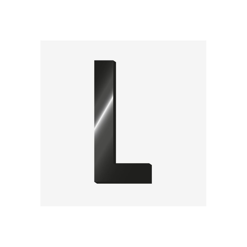 Lettre adhesive "L" - Legami