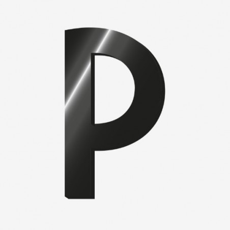 Lettre adhesive "P" - Legami