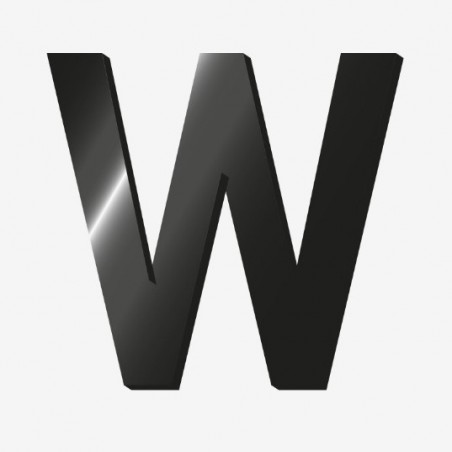 Lettre adhesive "W" - Legami