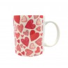 Mug - Coeurs rouge