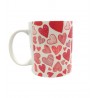Mug - Coeurs rouge