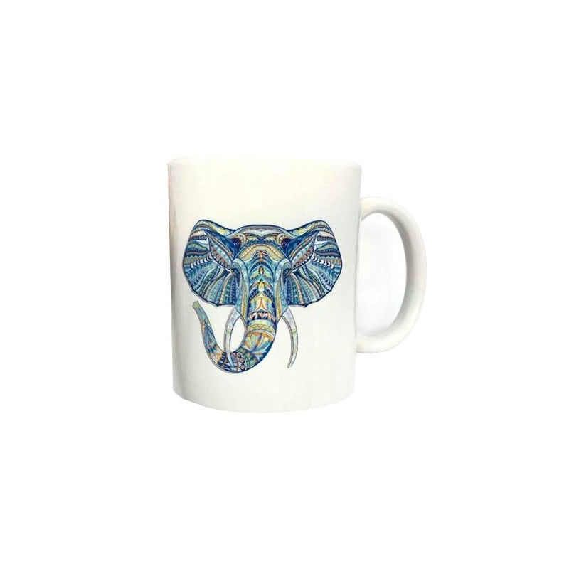Mug - Eléphant bleu