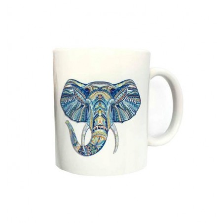 Mug - Eléphant bleu