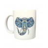 Mug - Eléphant bleu