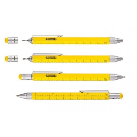 Stylo multitâche jaune - Troika