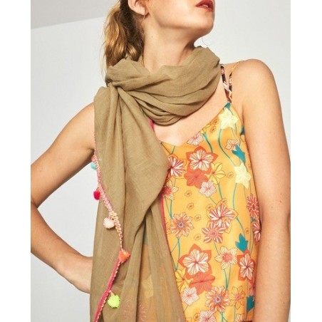 Foulard rouge JESI222 - Surkana