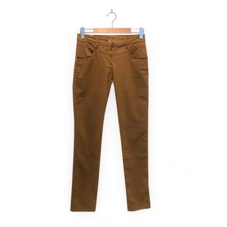 Pantalon caramel PRESTOA 26 - Maé Mahé