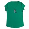 T-shirt vert Jet DTS068 - Diplodocus