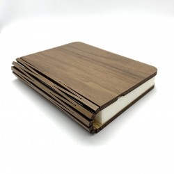 Livre lumineux HALO bois foncé - Catwalk