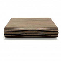 Livre lumineux HALO bois foncé - Catwalk