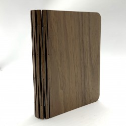 Livre lumineux HALO bois foncé - Catwalk