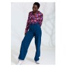 Pantalon large bleu 20W6601 - Funky Flavours