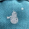 Vide poche Bonhomme de neige bleu - L'Atelier de la Varangue - Achat en ligne - Jaines