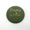 Magnet Papy je t'aime - Lulu création