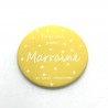 Magnet Tu es une super marraine - Lulu création