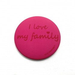 Magnet I love my family - Lulu création