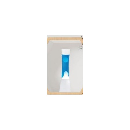 Lampe à lave XL1756 Bleu 40cm - I-Total