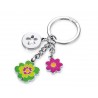 Porte-clés/ Bijoux de sac FLEURS - Troika