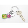 Porte clé FLEURS - Troika - Achat en ligne - Jaines