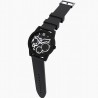 Montre en silicone JOY Noir/Silver - Too Late