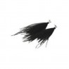 Boucles d'oreilles plume CECILIA Noir - The Moshi