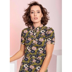 Robe chemise imprimée S6728 - 4 Funky Flavours