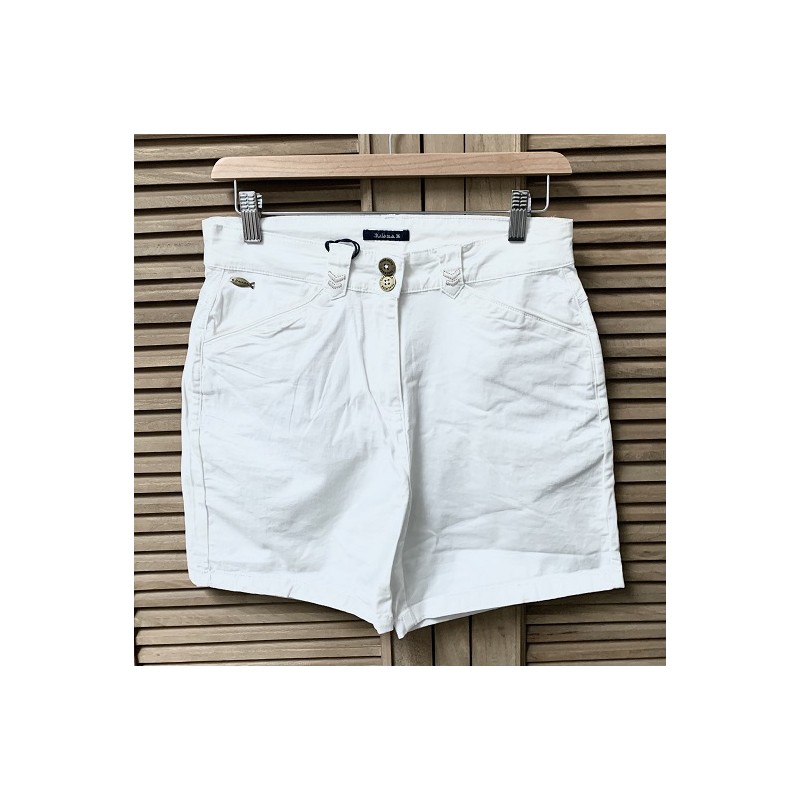 Short blanc S138P - Thalassa