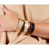 Bracelet Gaya Blanc Sable - bangle up