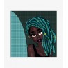 Echarpe LOUISE Turquoise - Storiatipic