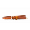 Ceinture en cuir cognac SA0177016 - Mexx