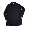 Chemise longue NANA117 Noir - Surkana