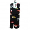 Chaussettes japonaises TM446 Sushis Noir - Tsubame