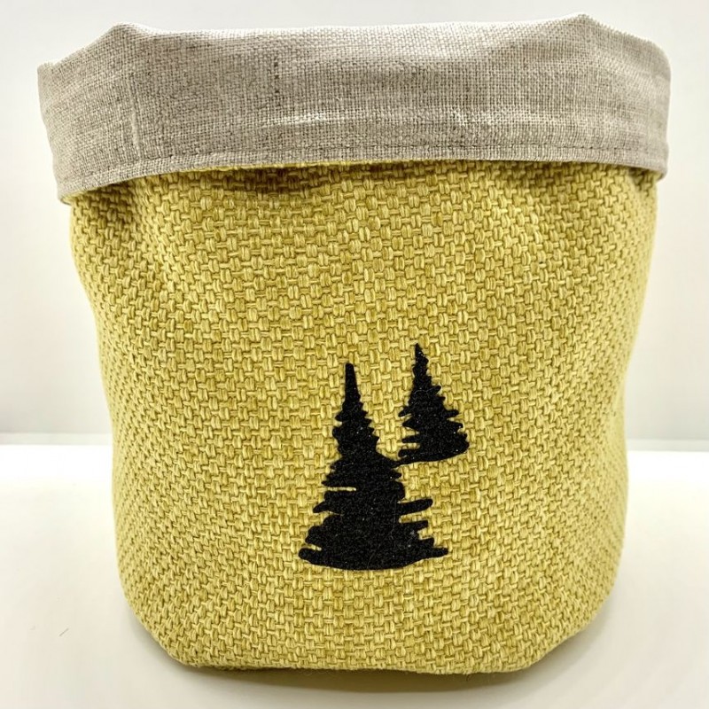 Vide poche Sapins Jaune - L'Atelier de la Varangue